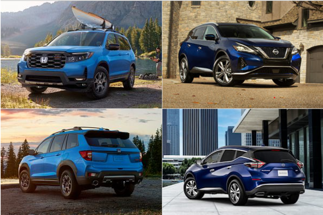 2024 Honda Passport vs. 2024 Nissan Murano Review